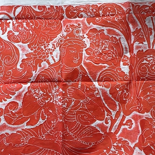 拓片用纸其他唐代地藏王菩萨