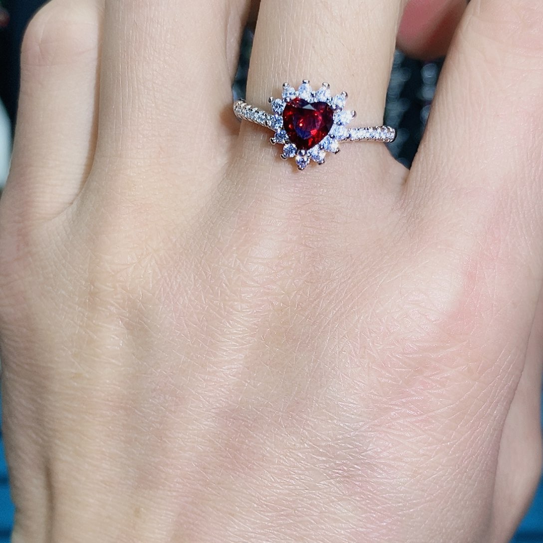 紫晶珠宝半成品银S925镶嵌