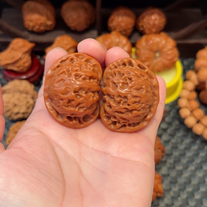 文玩核桃吊坠宫灯41