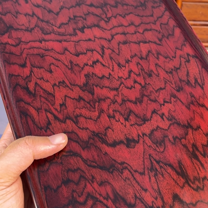 木红酸枝独板托盘