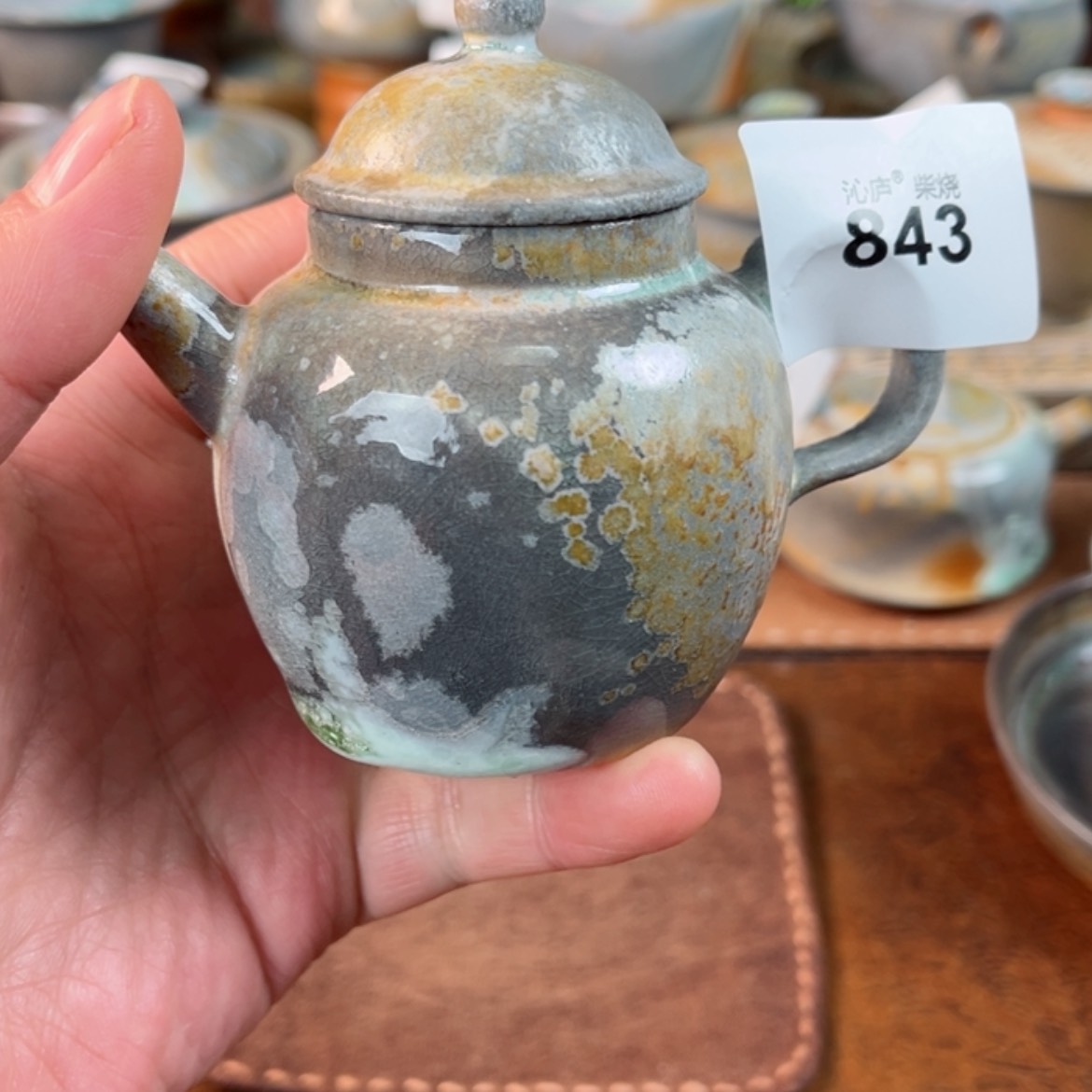 【闪购商品】沁庐柴窑古法柴烧手工茶器