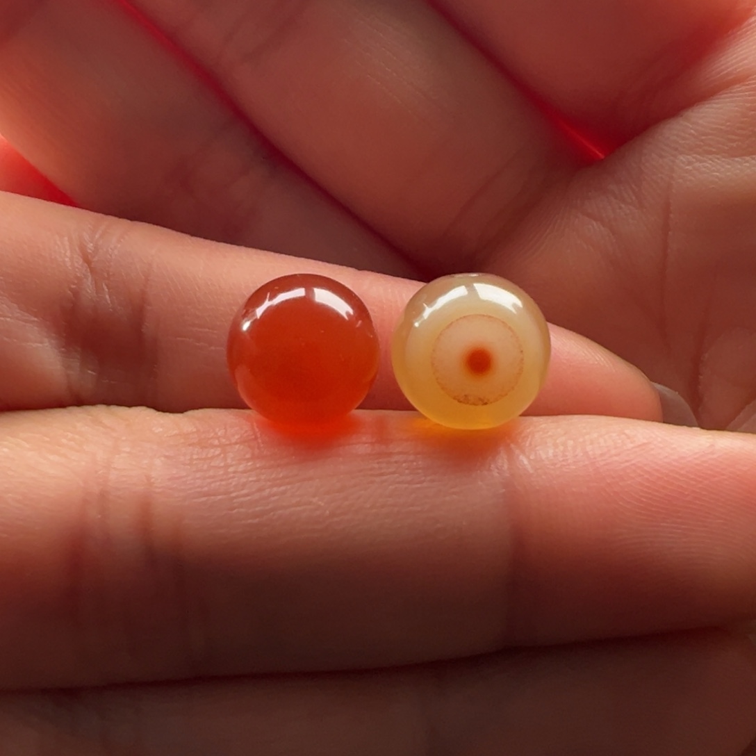 南红玛瑙圆珠10未镶嵌陪*/
