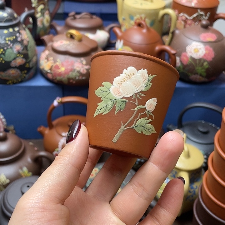 茶杯紫砂紫砂主人杯80cc