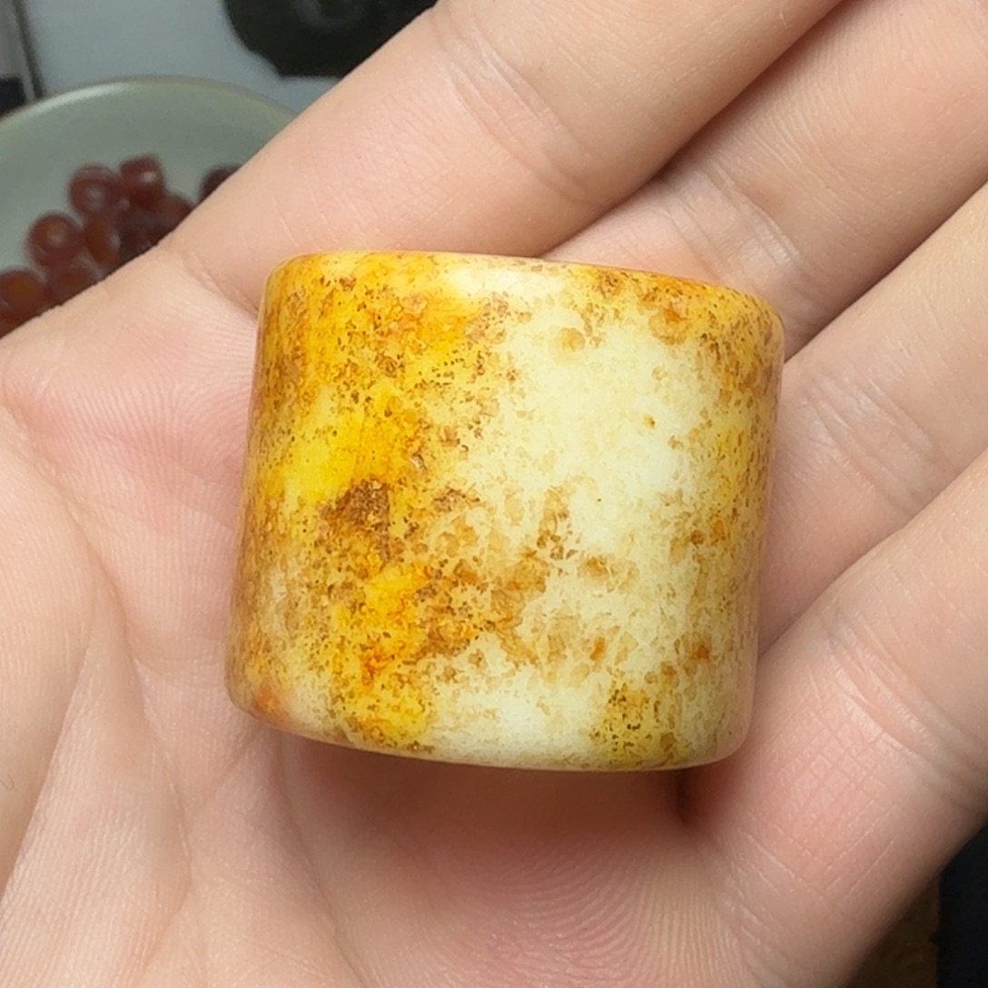 和田玉（糖玉）未镶嵌戒指