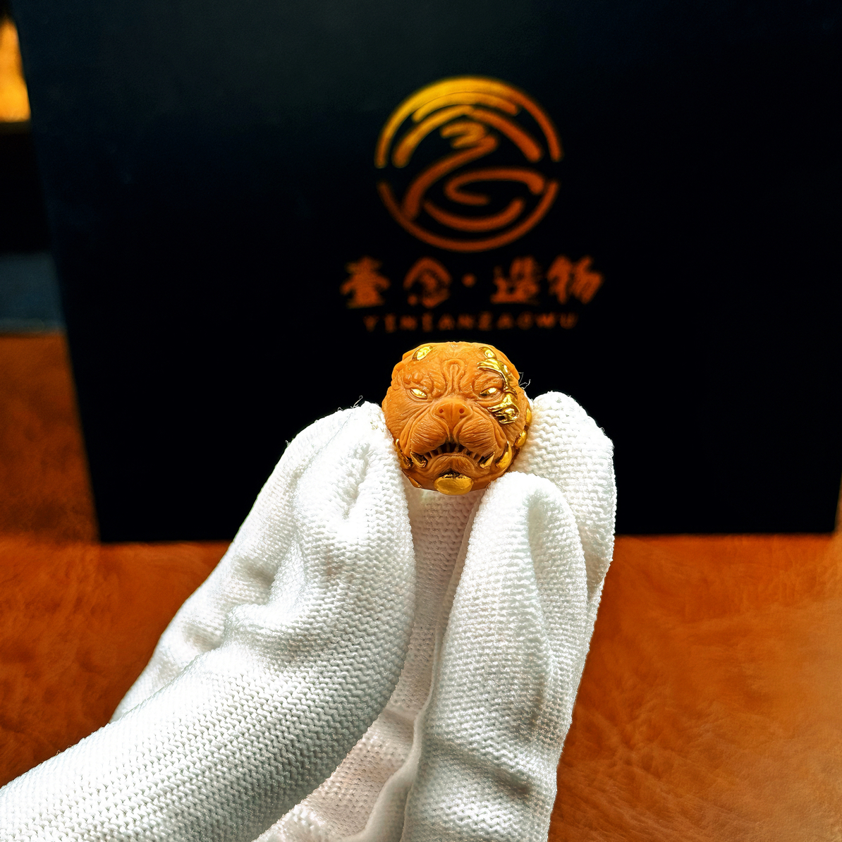 豪镶狗王单颗镶嵌精美款式独特