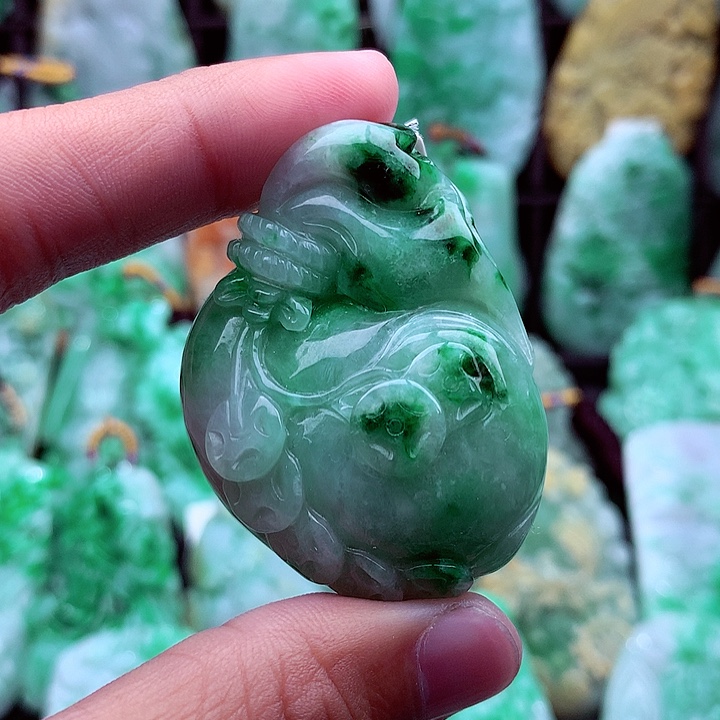 翡翠吊坠(不含链)未镶嵌