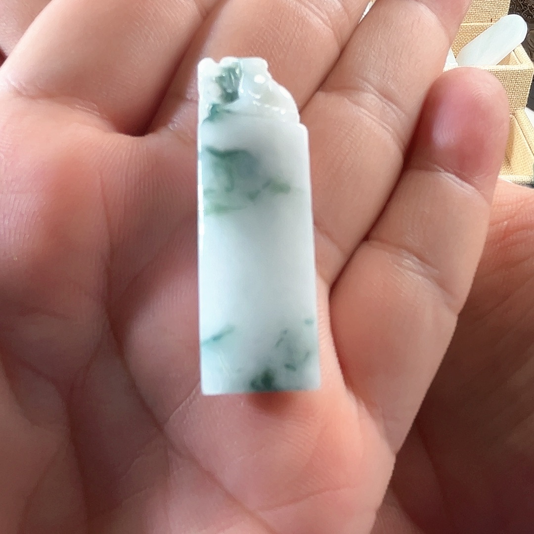 傻***瓜翡翠未镶嵌颈饰天然