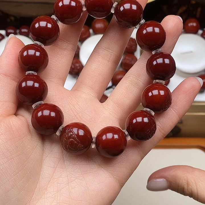 乐***丁手串橄榄核橄榄核手串