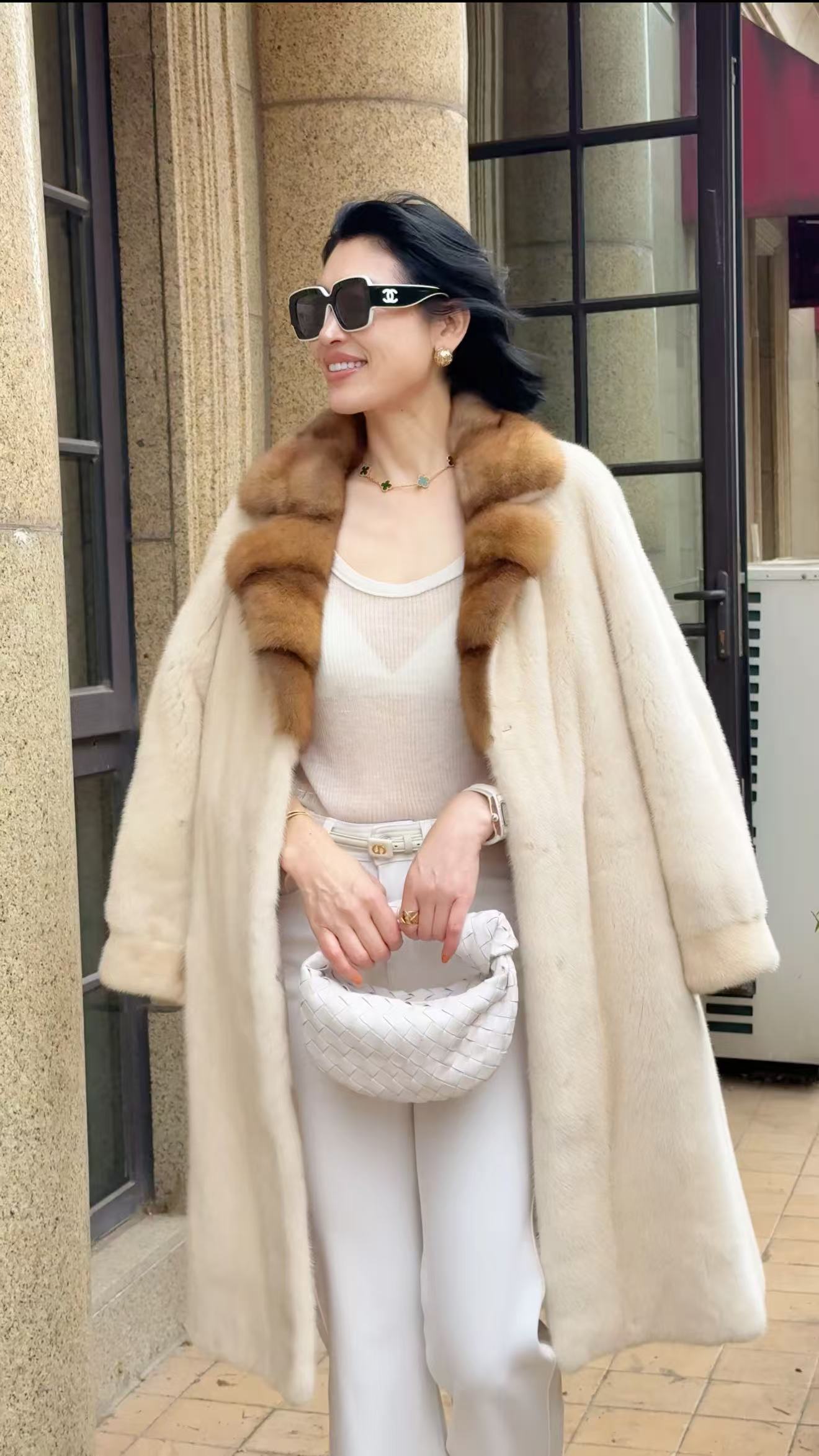 【YINGFEI PARIS】高级定制水貂外套