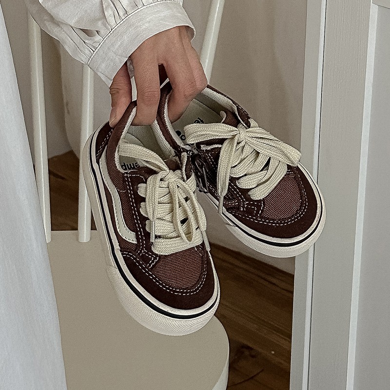 万斯同款休闲鞋时尚款婴童单鞋子2024秋新款女童帆布鞋YMA24-001