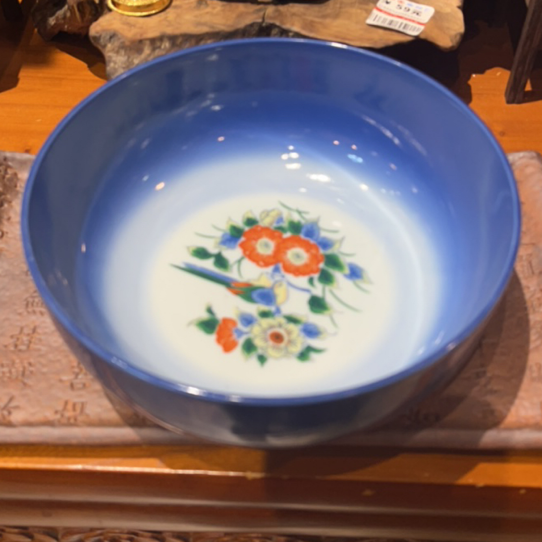 默认微瑕特色印花碗直径16.5厘米高6.8厘米