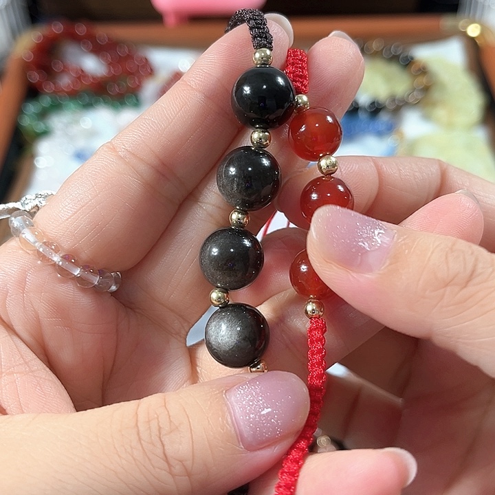 手链合金水晶1314款