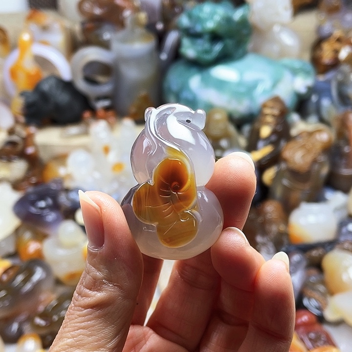 玛瑙/玉髓饰品未镶嵌