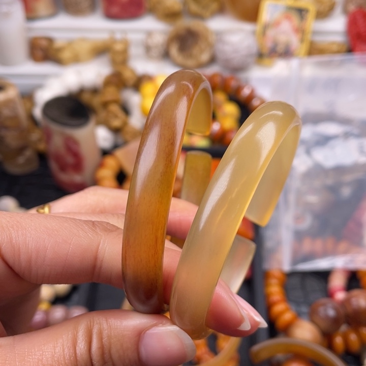 驼骨其他老羊角雕刻