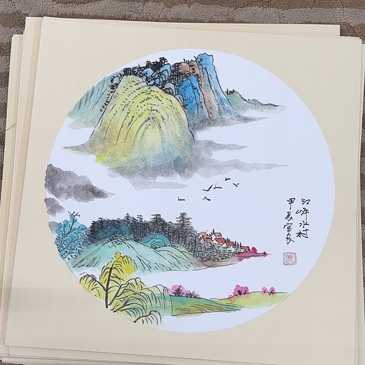 国画花鸟的翅膀和翅膀是38.38