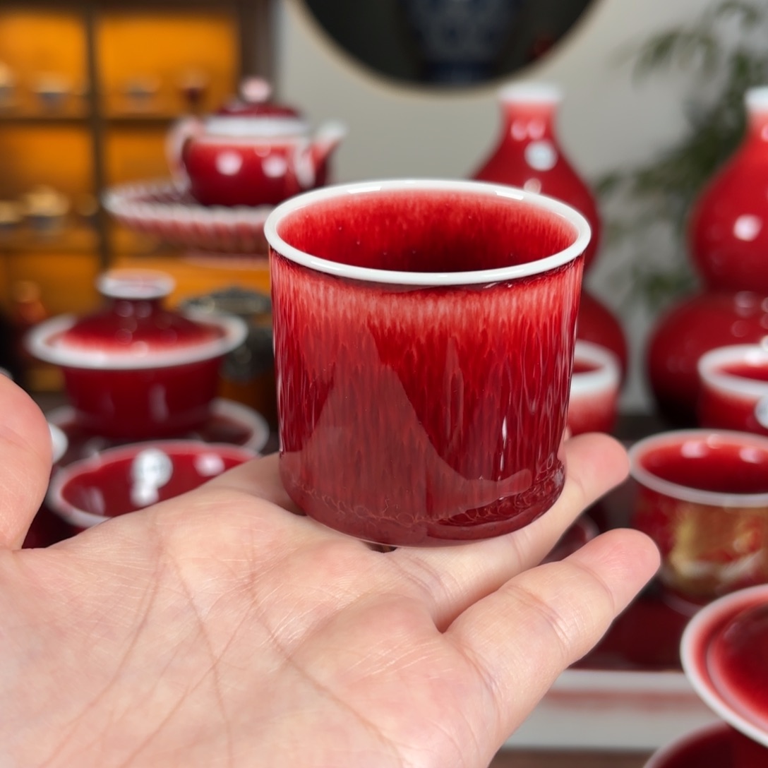 杯景德镇高温原矿杯