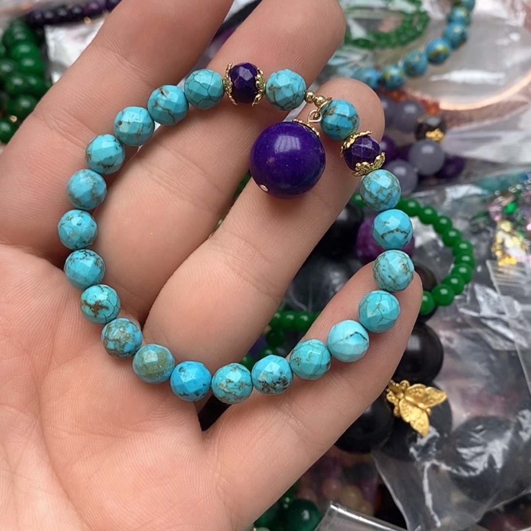 翡翠未镶嵌颈饰88