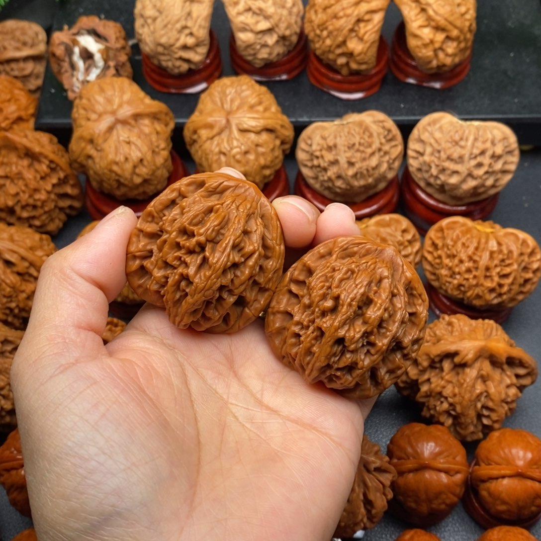 把件文玩核桃41虎头