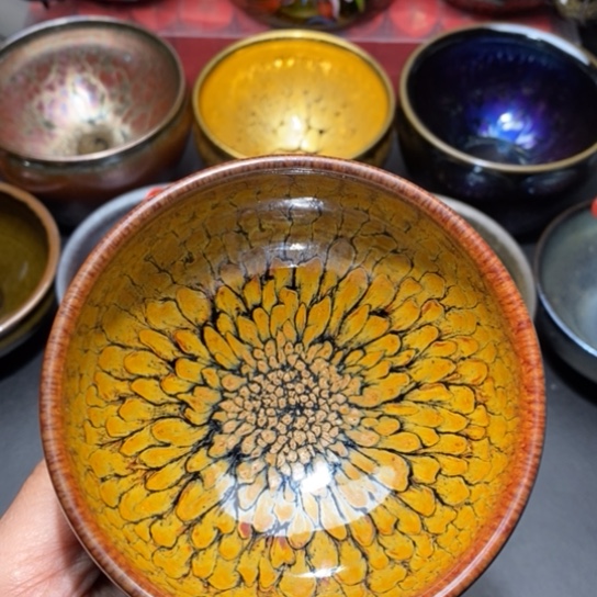 茶盏建盏主人杯茶壶盖碗品茗杯