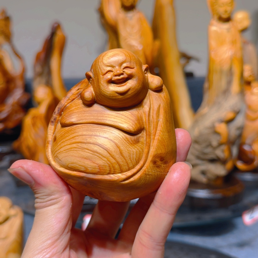 柏木（崖柏）崖柏手把件摆件