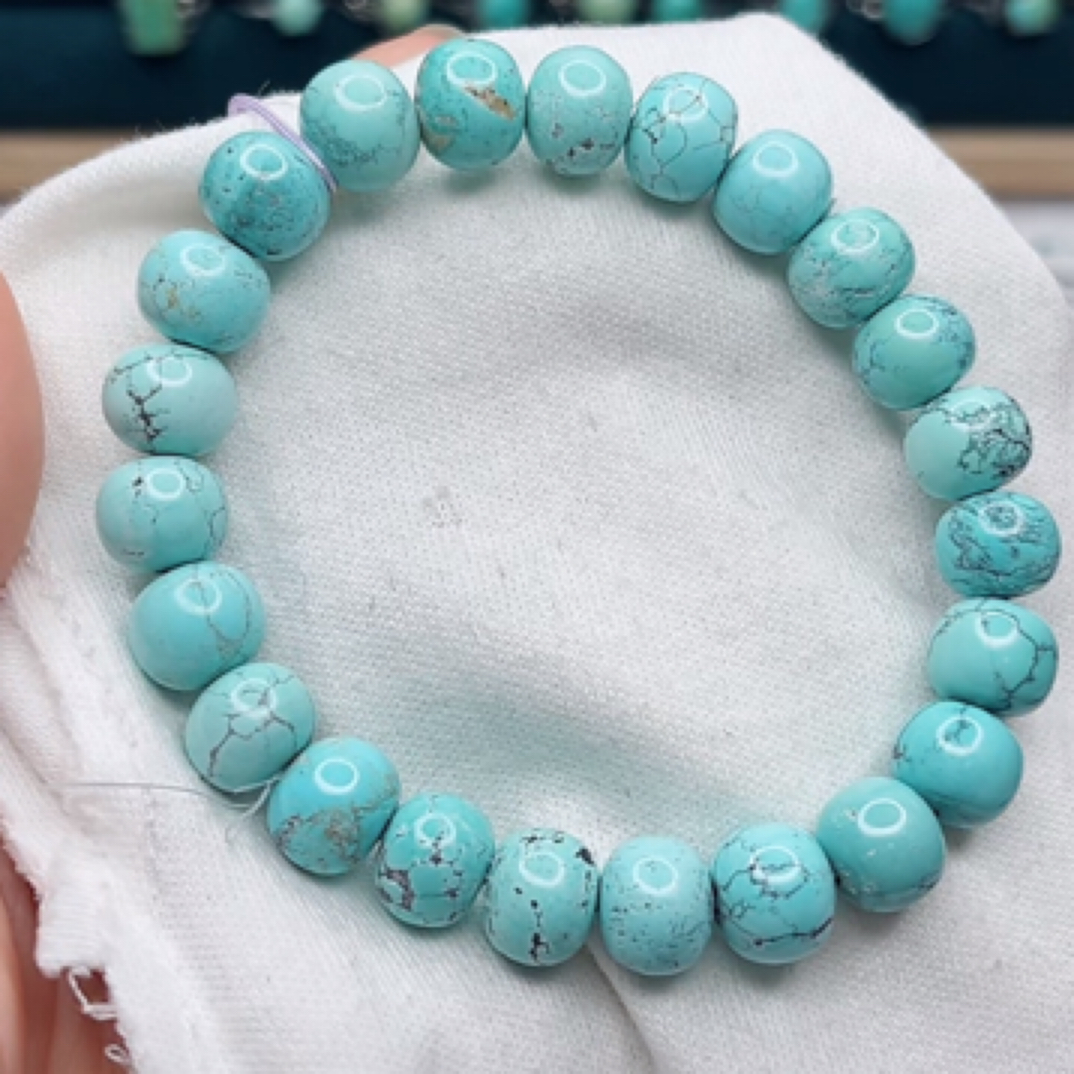 绿松石绿松石133卡9.8mm