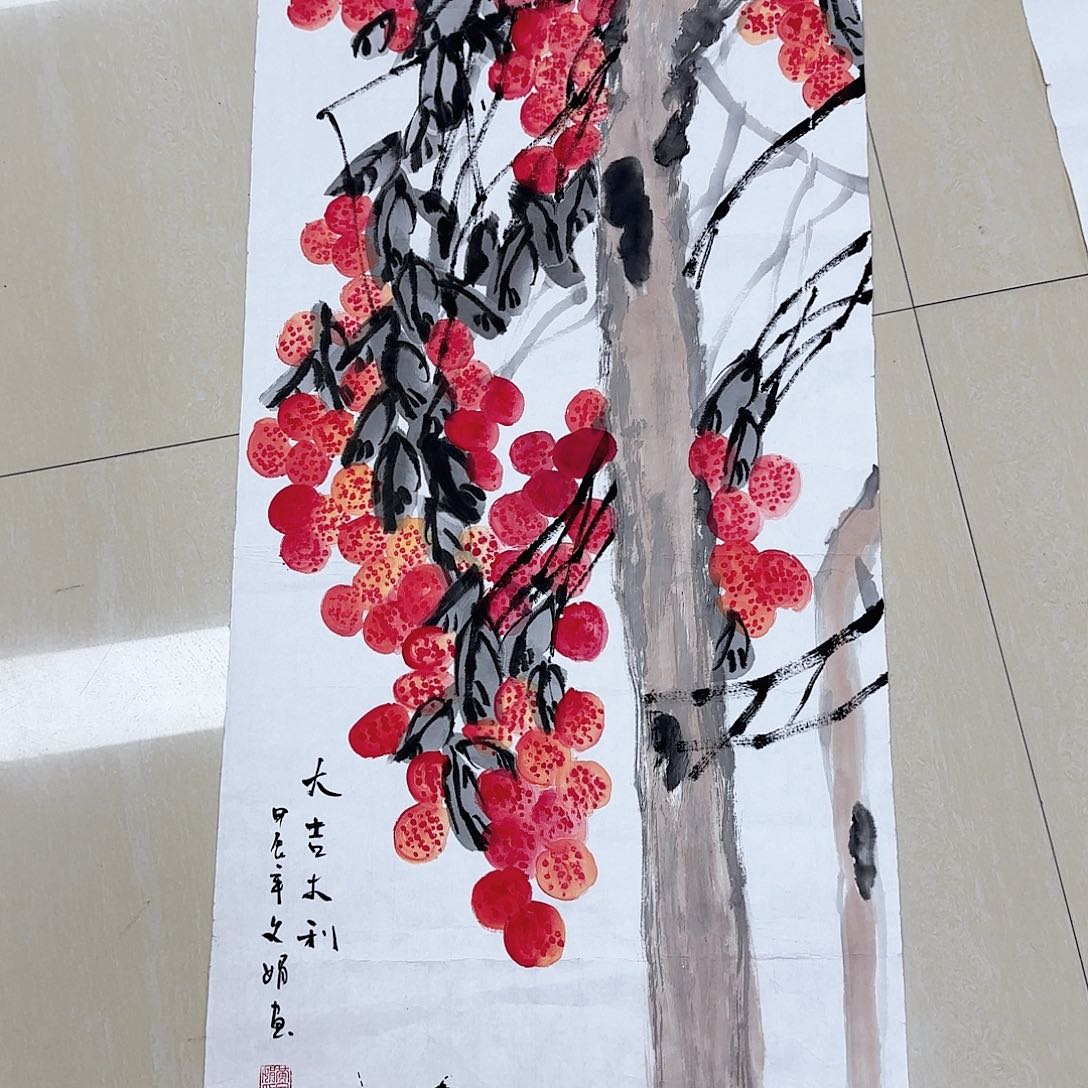 国画国画作品展。国画g