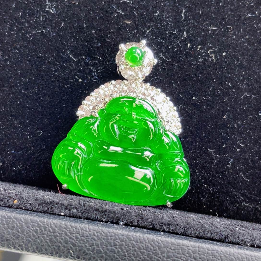 翡翠吊坠(不含链)未镶嵌