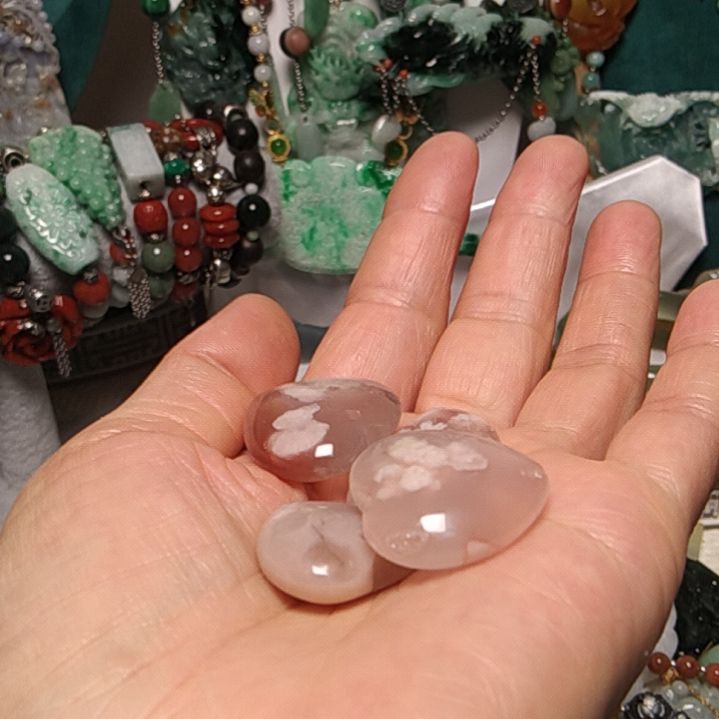 翡翠吊坠(赠链)足银镀金镶嵌