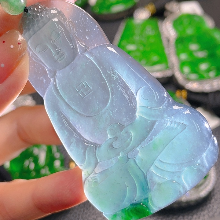 翡翠颈饰未镶嵌38，