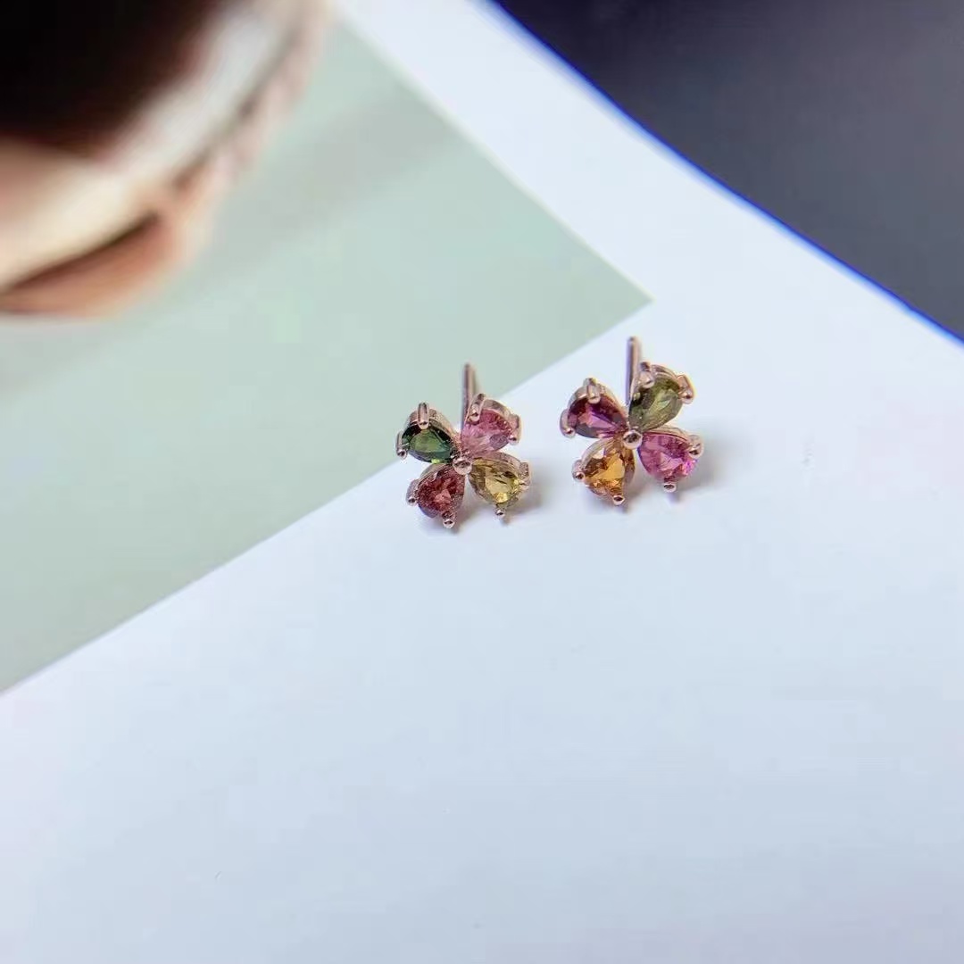 合金贝壳耳饰 直播间耳饰《银色》一对多样性发货