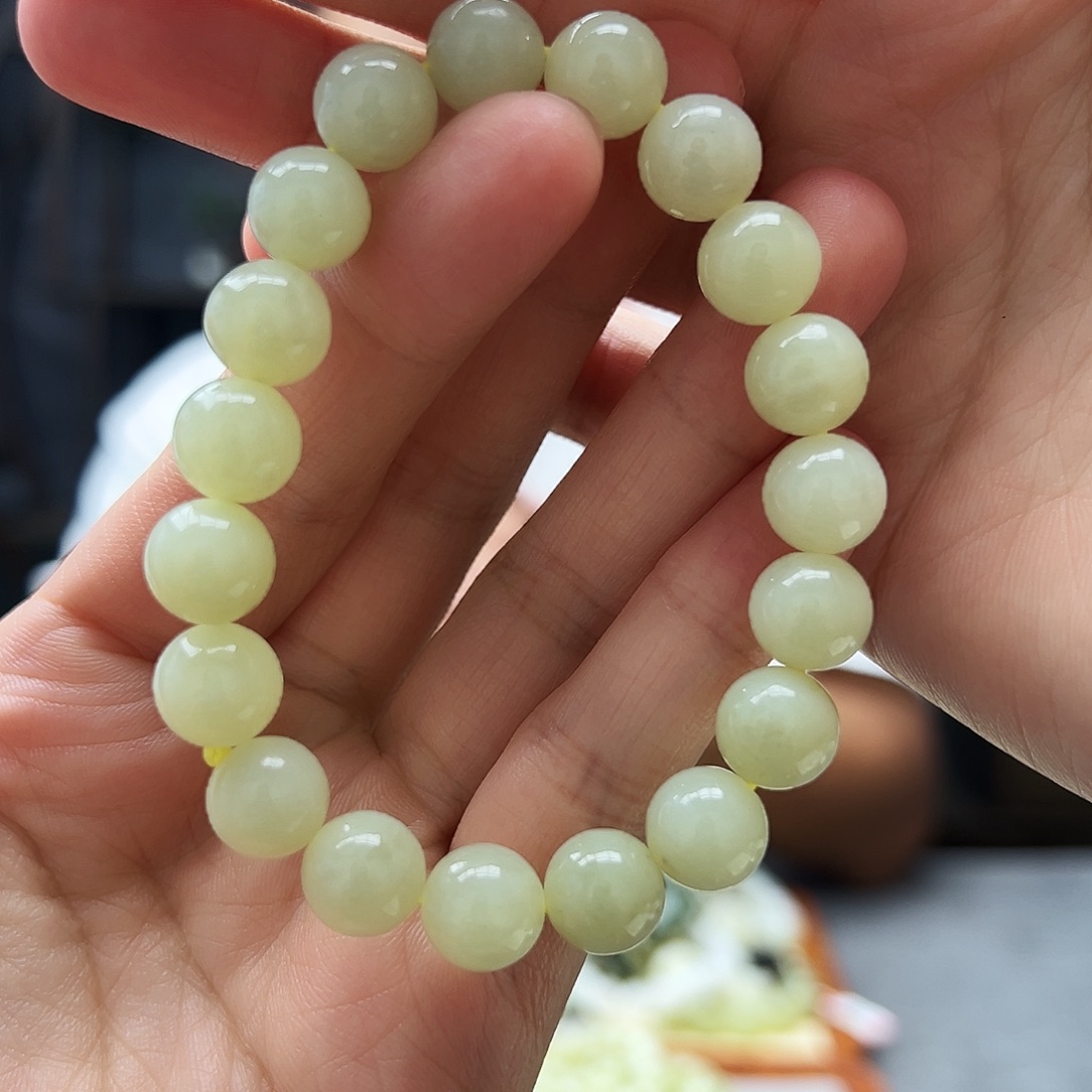 手链未镶嵌和田玉10黄口