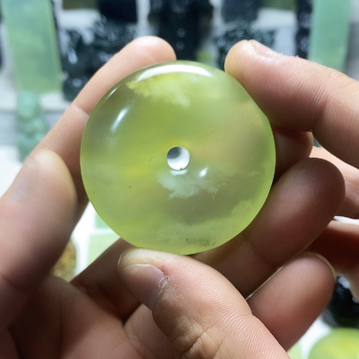 岫玉挂件未镶嵌岫玉