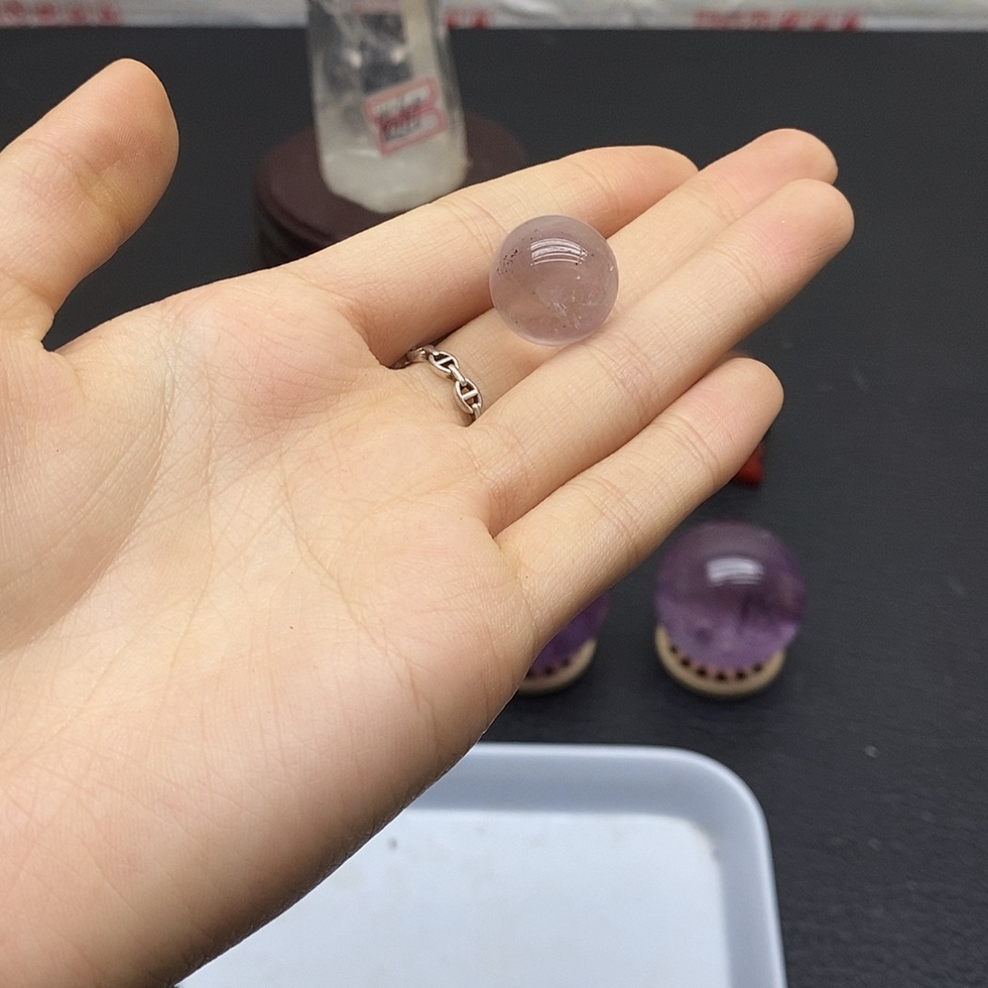 水晶未镶嵌珠宝半成品335水晶石