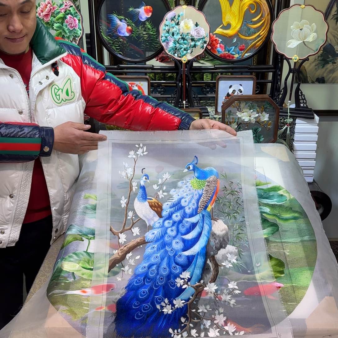 刺绣刺绣工艺精湛