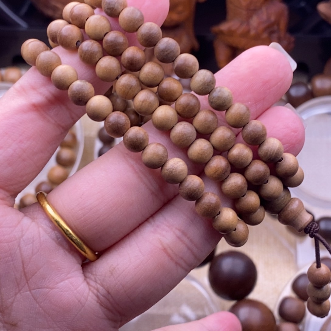檀香木手串/手链꧁****0.6，奶香，新人福利