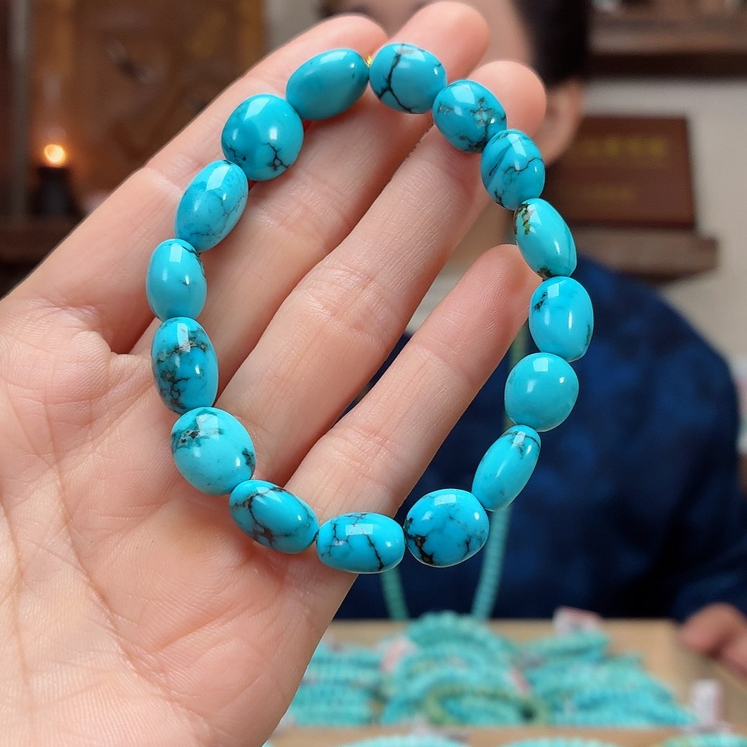 未镶嵌绿松石珠宝奇石