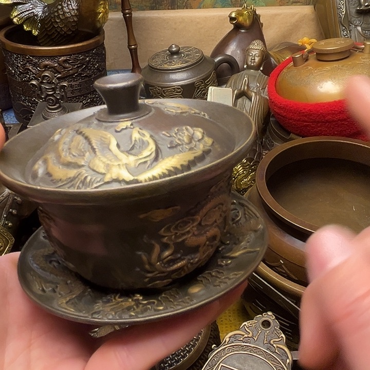 精美铜器批发档口