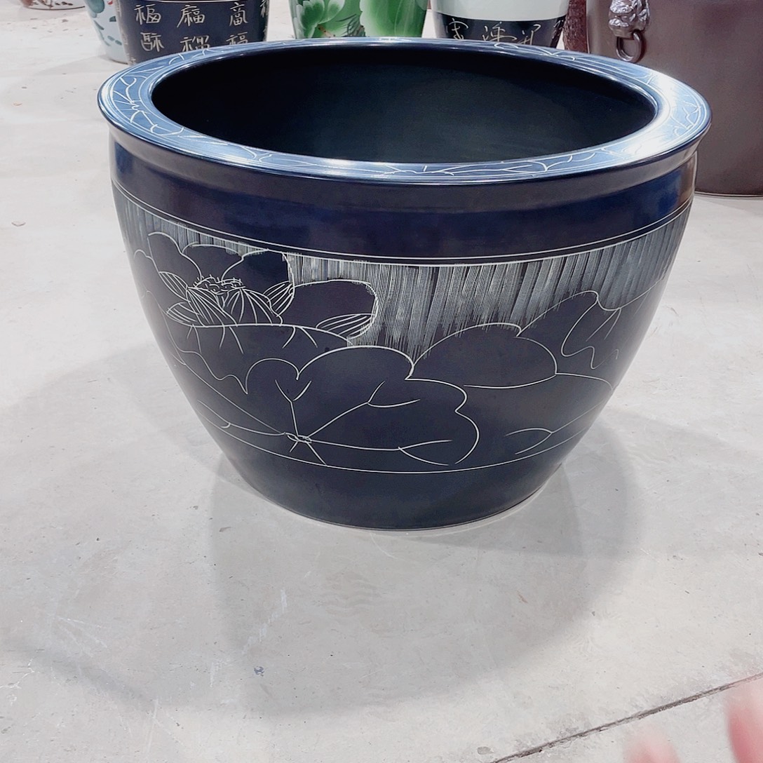 阿***哥缸瓷器80高度50瓷器瓷器