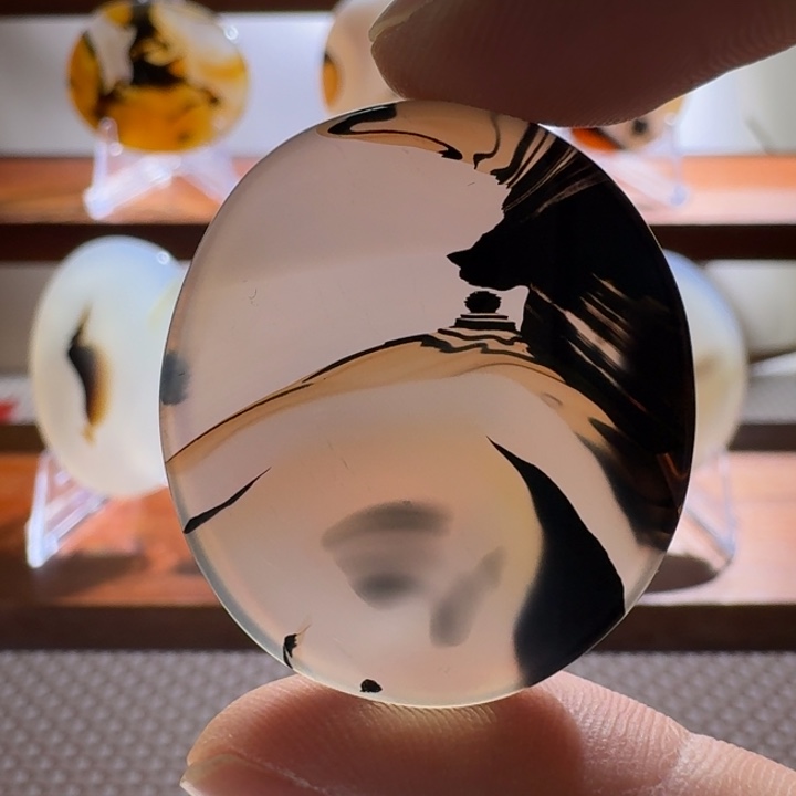 玛瑙/玉髓合金颈饰