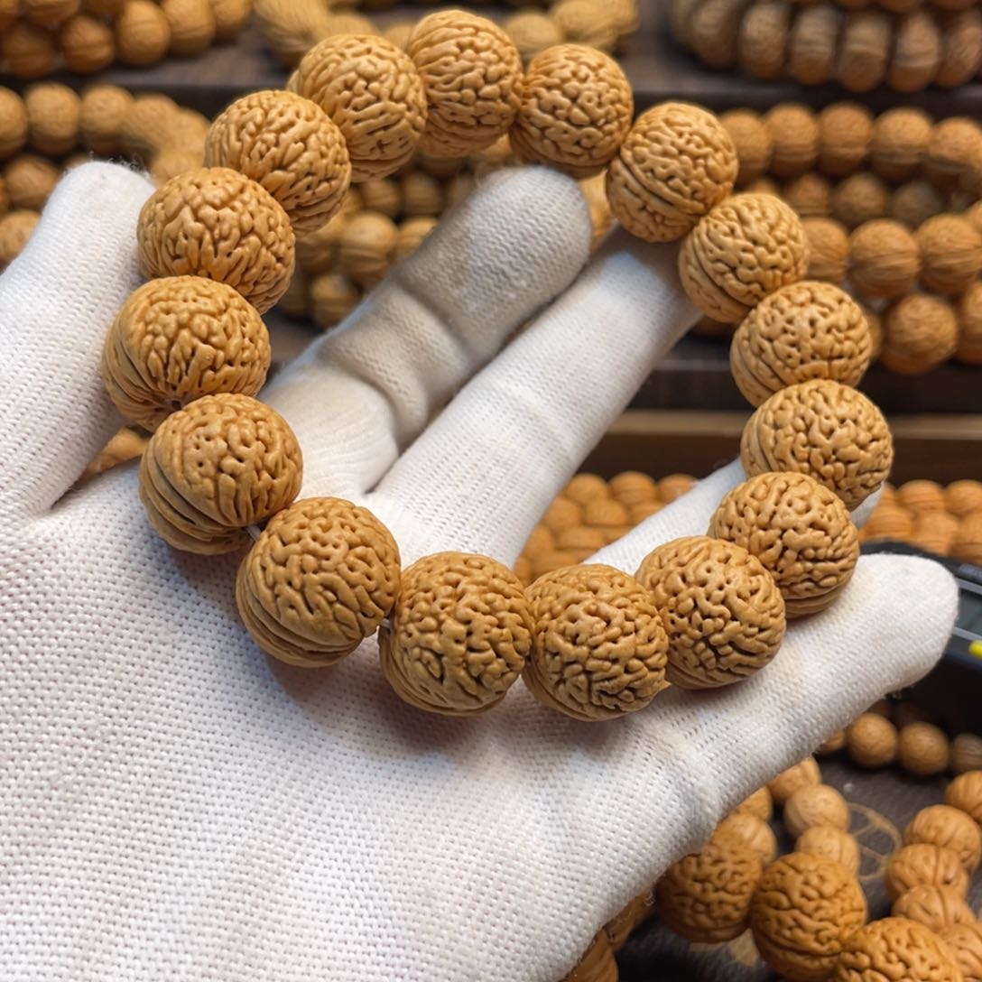 手串桃核-*龙鳞苹果精品