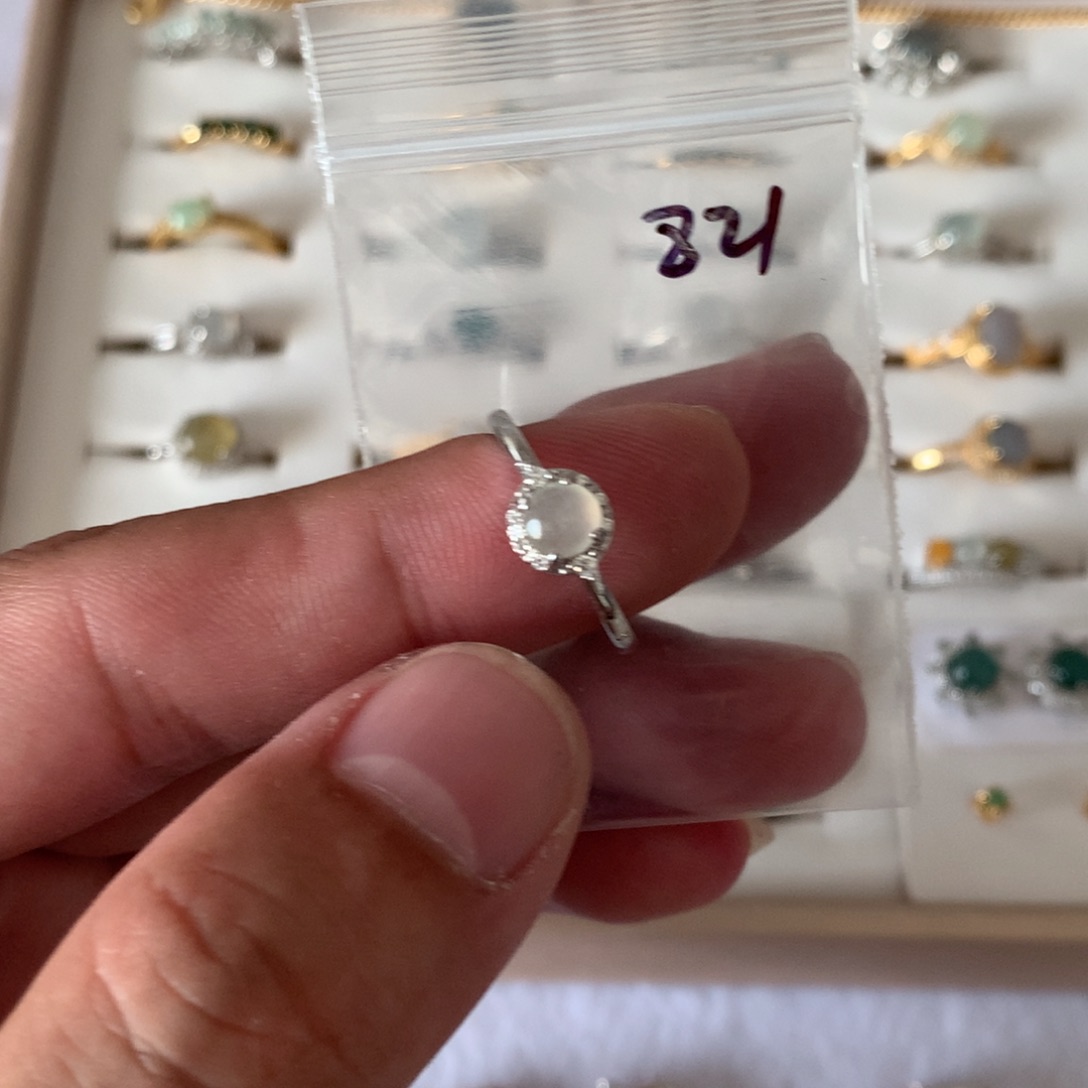 未镶嵌戒指翡翠821