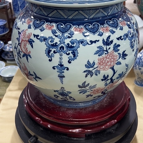 用****8确保品质一个青花柚红