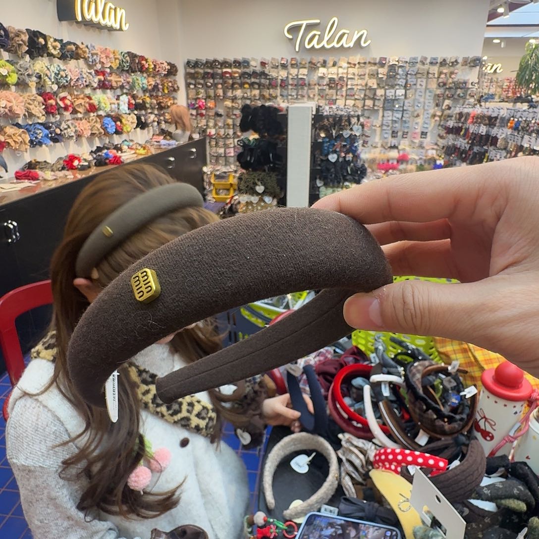 布艺非金属深棕色发箍min