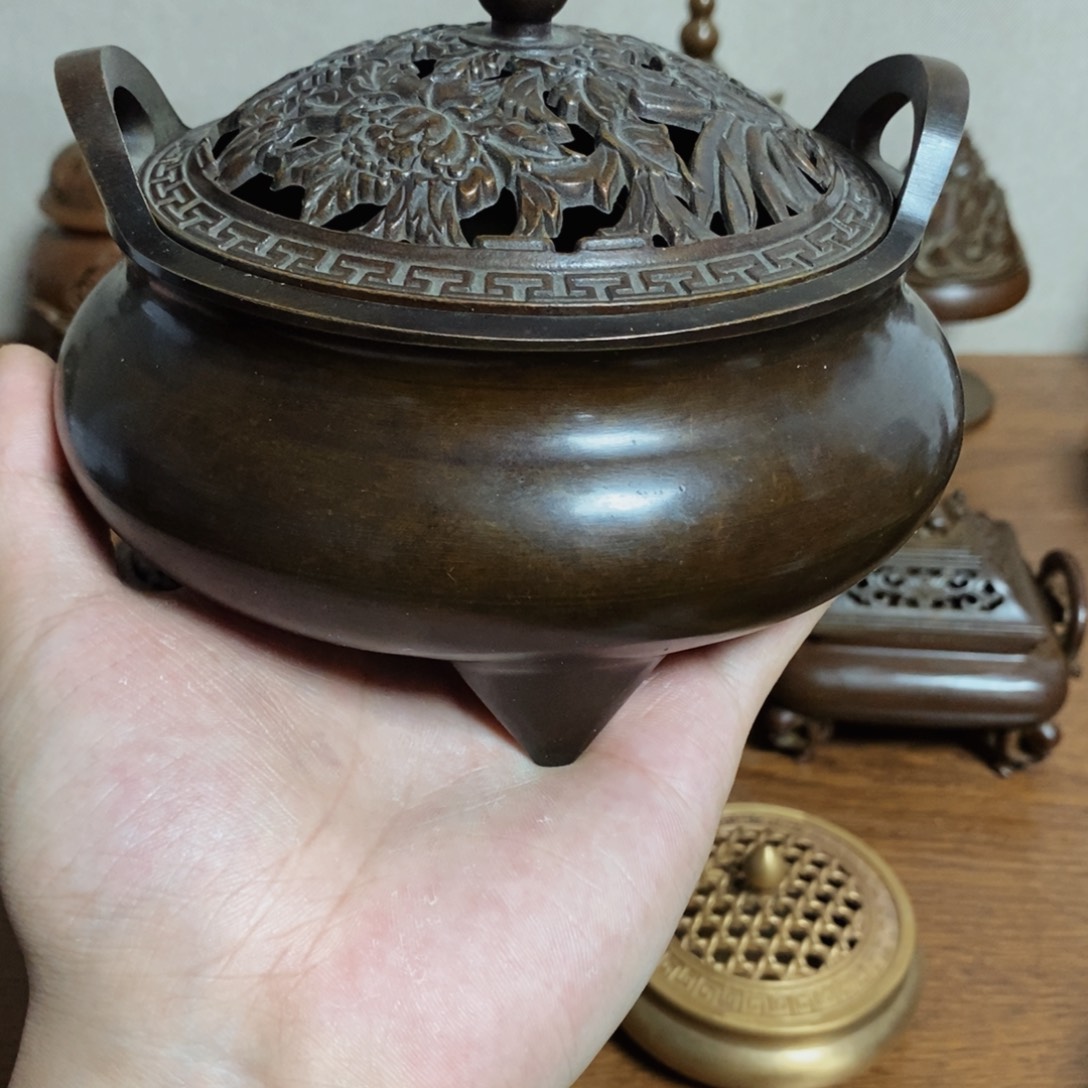 铜盛世铜炉铜器香炉工艺品