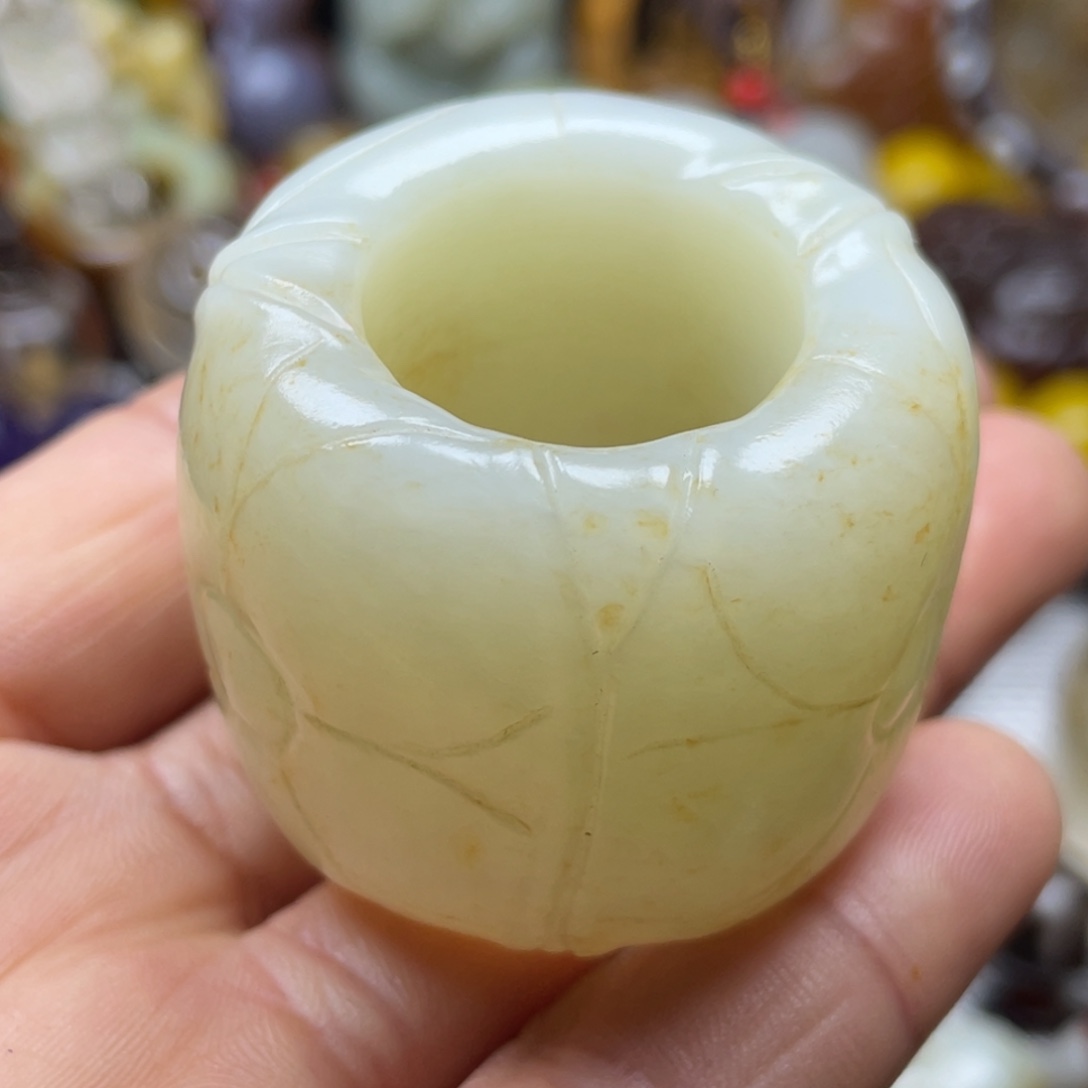 和田玉颈饰未镶嵌老*