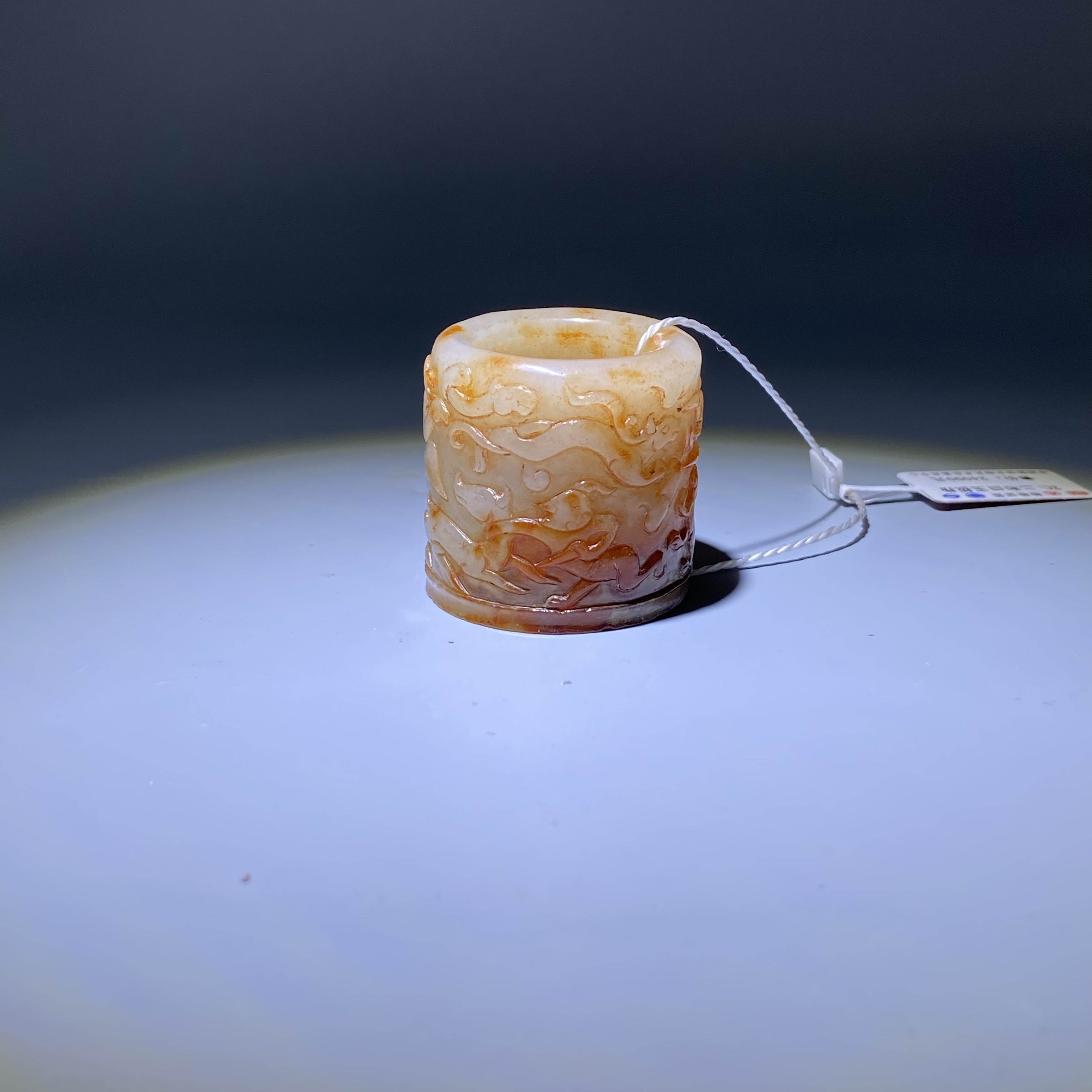 明-古玉瑞兽扳指2504150025