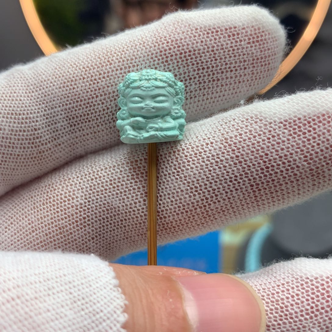 绿松石挂件未镶嵌