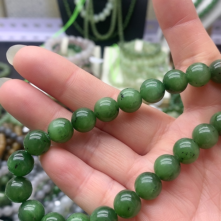 【闪购商品】和田玉手链未镶嵌10单圈