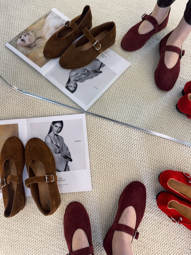 复古牛反绒单扣鞋 唯有舒适才能让你们肆意舒展