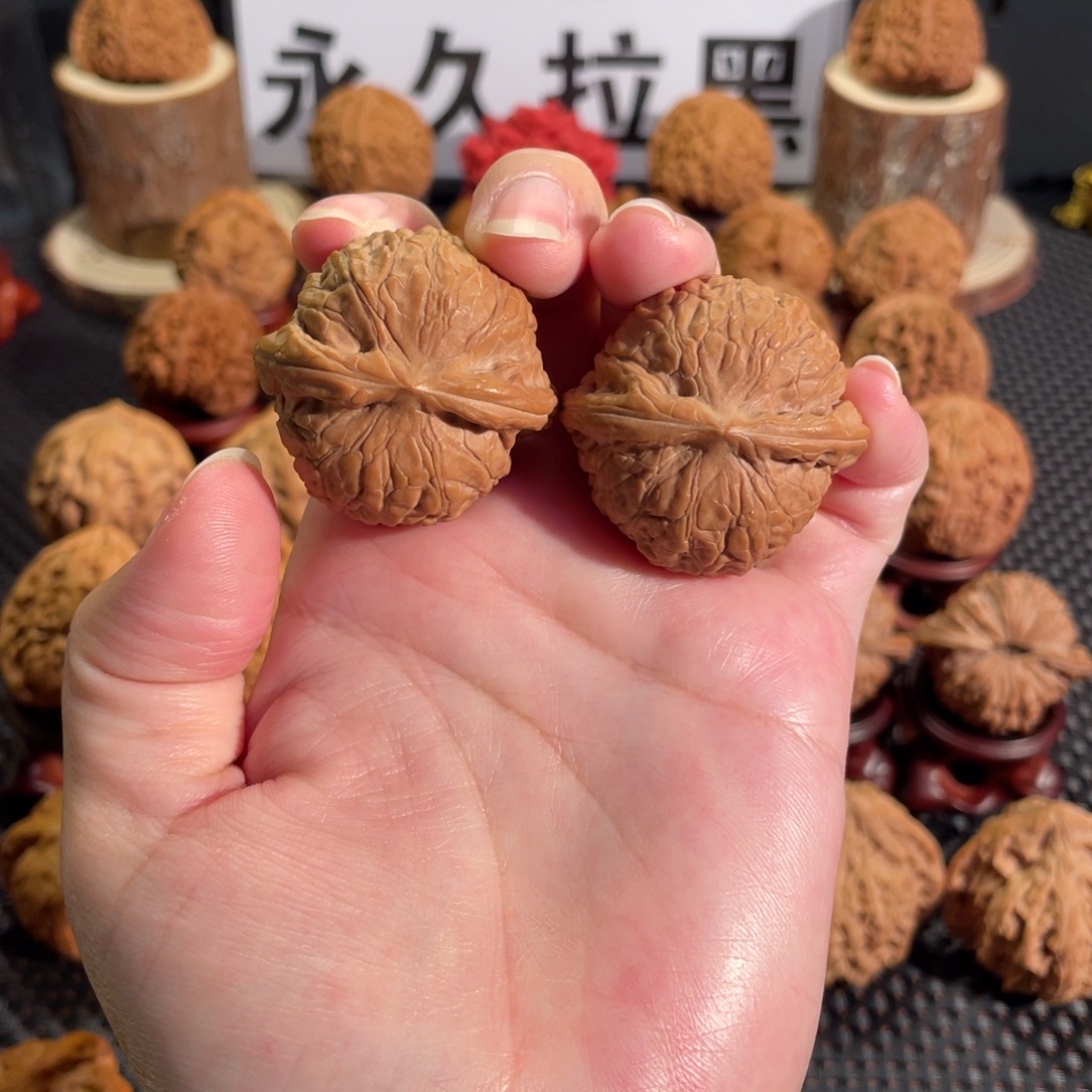 把件文玩核桃全品毕业对乾隆磨37尺